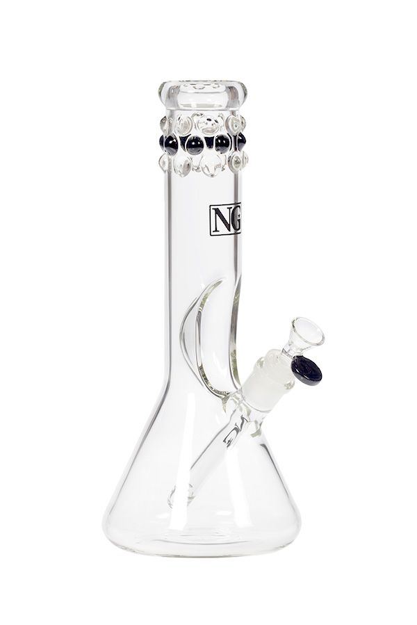 12 inch Elbow Ice Pinch Beaker Bong