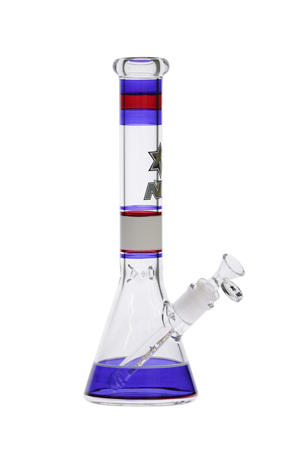 12 inch Hand-Painted Beaker Bong