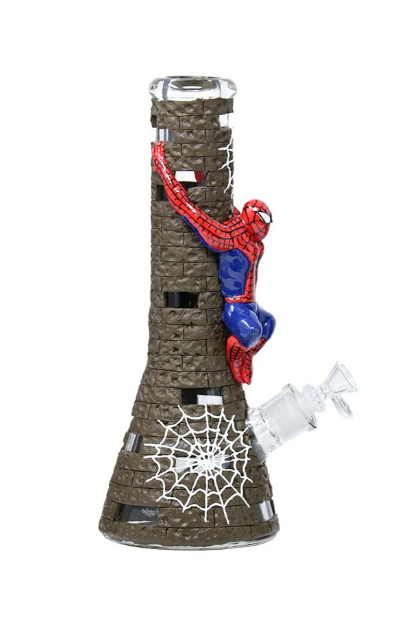 12.5 inch 3D-Wrap Spidey Beaker