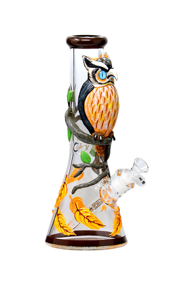 12.5 inch 3D-Wrap Know-It-Owl Beaker