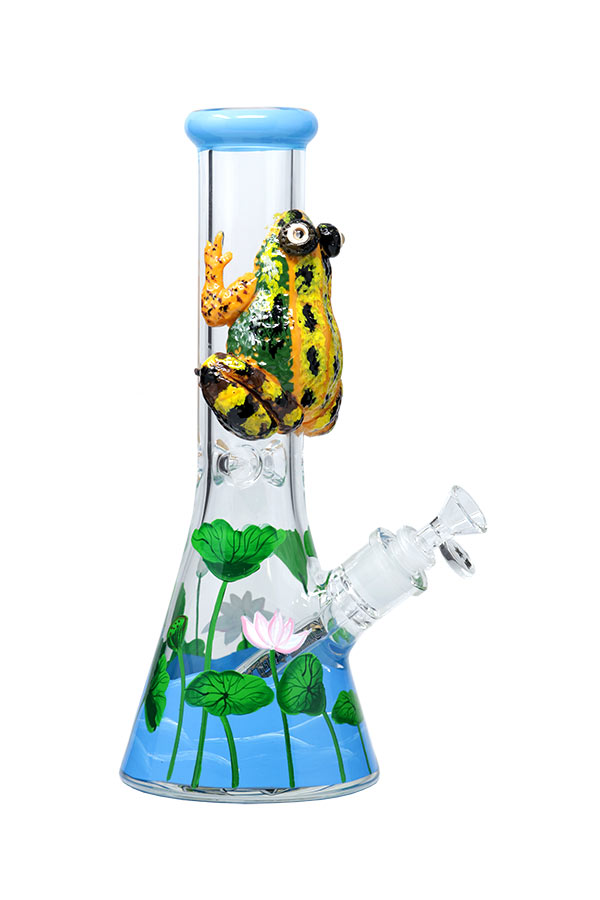 12.5 inch 3D-Wrap Marsh Frog Beaker