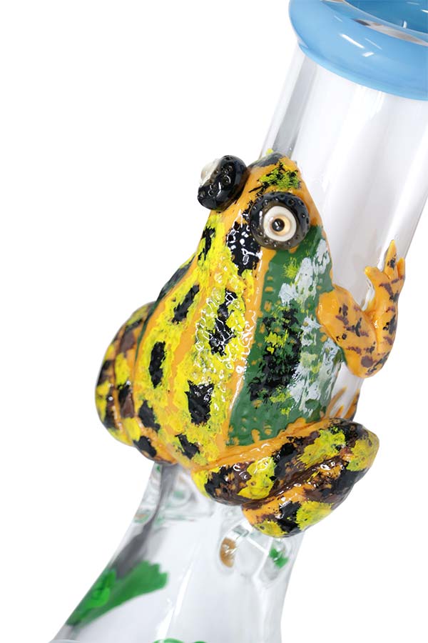 12.5 inch 3D-Wrap Marsh Frog Beaker