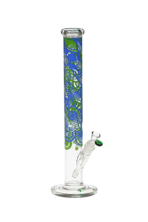 17 inch 7mm Blue & Green Grafix Straight