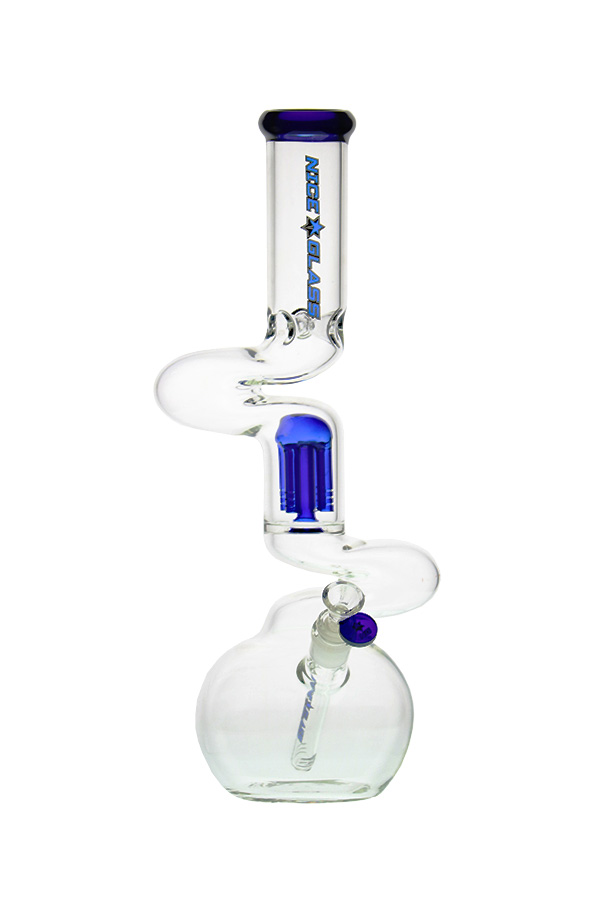 18 inch Double Zong 4-Arm Perc Beaker