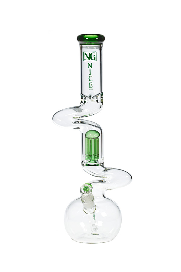 18 inch Double Zong 4-Arm Perc Beaker