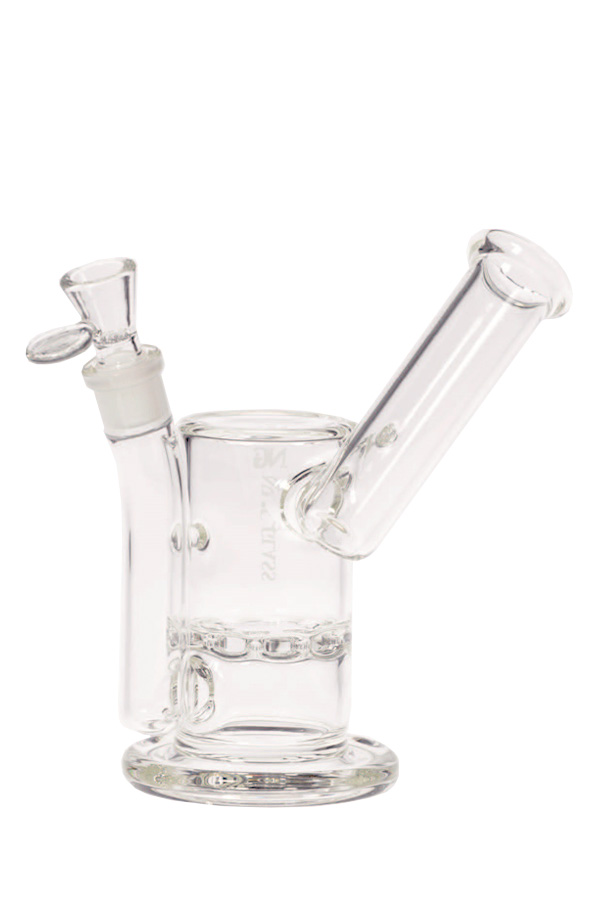 8 inch Sidecar Ratchet Perc Bubbler