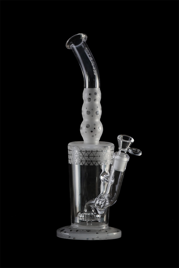 13 inch Sandblast Showerhead Bubbler