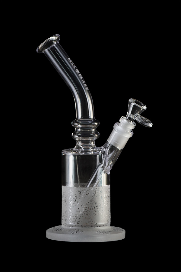 11 inch Sandblast Straight Bubbler