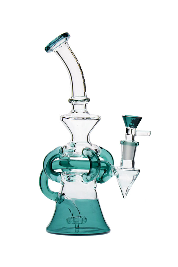 9.5 inch 4-Arm Showerhead Bubbler