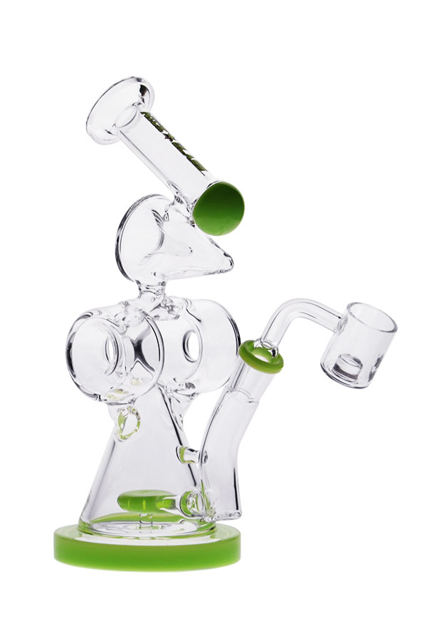9 inch Double Ring Dab Rig