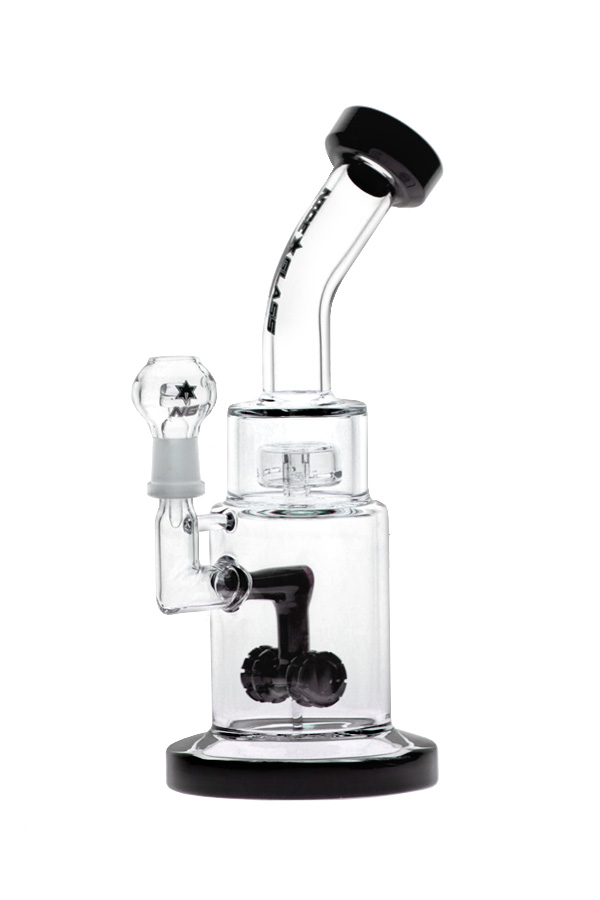 9 inch Double Wheel Perc Rig