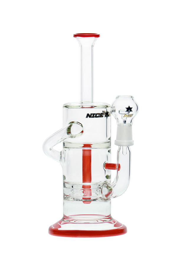 9 inch Unique Oil Rig/Recycler with North Star Glass