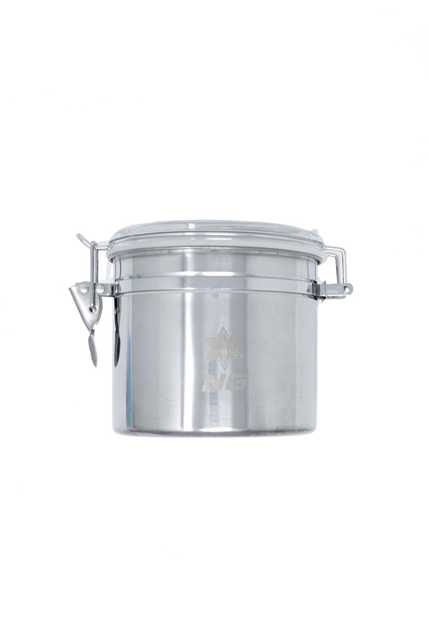 Stainless Metal Canister - Wide